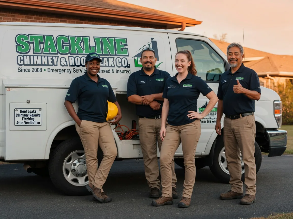 Chimney flashing repair company in South Range, MI